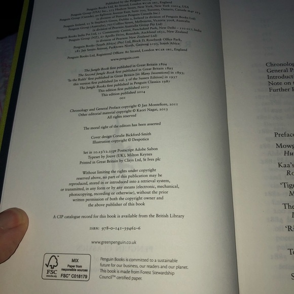 The Jungle Books by Rudyard Kipling - Green Hardcover - Picture 4 of 8